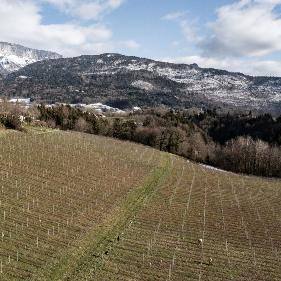 Centre d'exploitation d'un domaine d'une centaine d'hectares